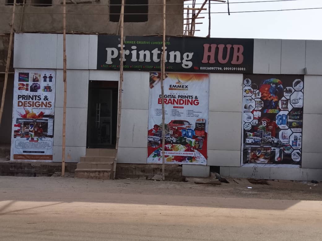 Emmex Creative Concept Ltd - Printing Hub, Lafia