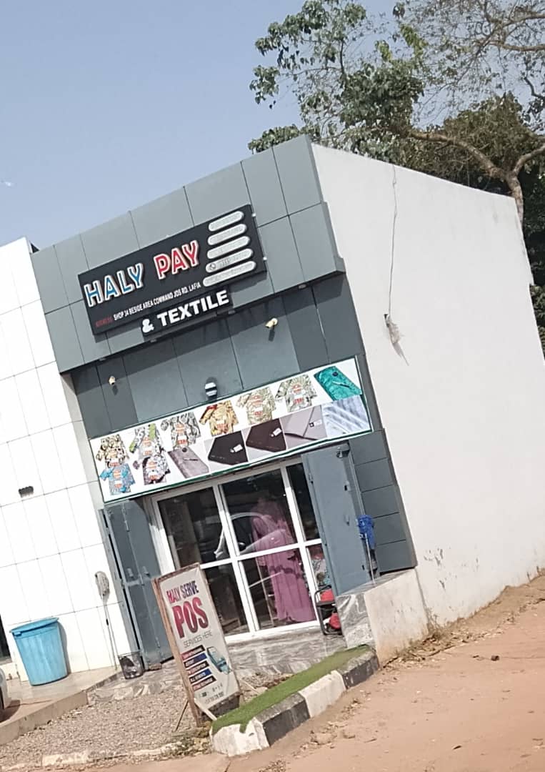 Haly Pay & Textile, Jos Road, Lafia